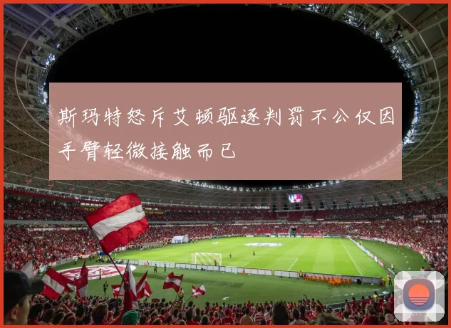 斯玛特怒斥艾顿驱逐判罚不公仅因手臂轻微接触而已