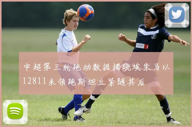 中超第三轮跑动数据揭晓埃朱马以12811米领跑斯坦丘紧随其后